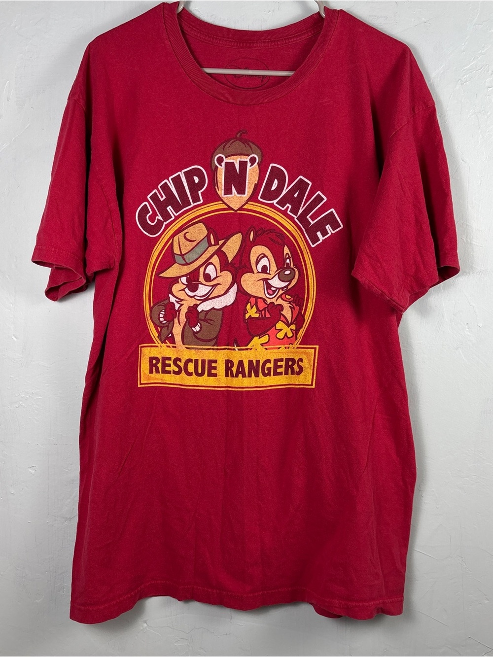 Disney Red Chip 'N' Dale Rescue Rangers Graphic Tee